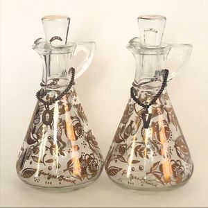 Vintage Georges Briard Oil and Vinegar Cruet set